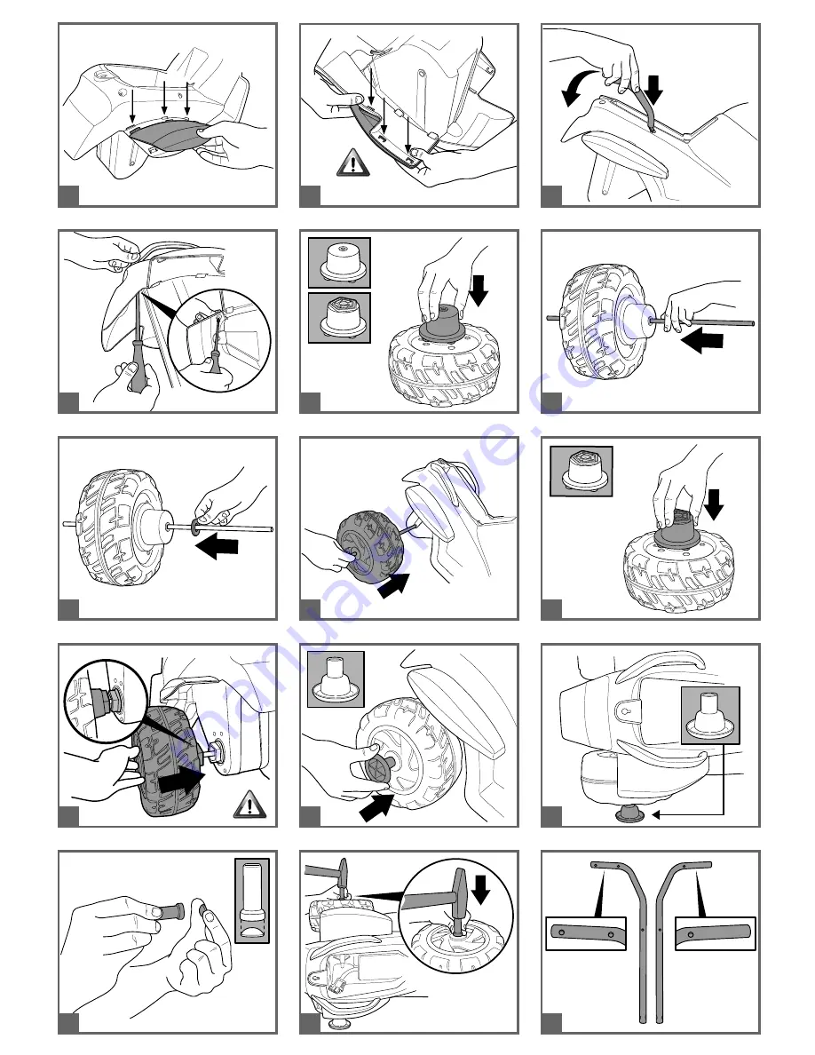 Peg-Perego RAIDER Police-Polize Use And Care Manual Download Page 2