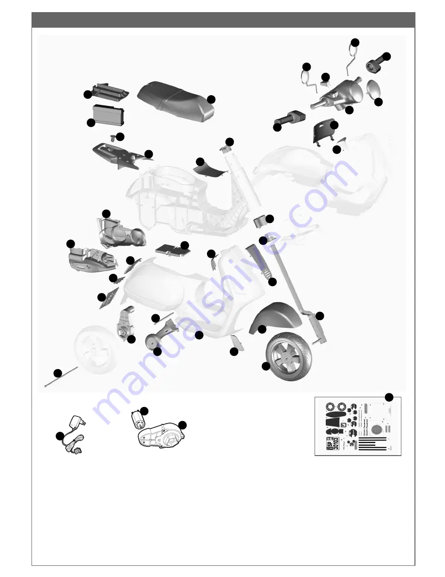 Peg-Perego VespaIGMC0011 Скачать руководство пользователя страница 5