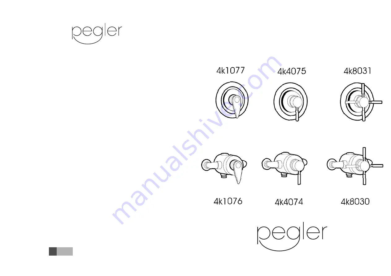 Pegler Lusso Series Скачать руководство пользователя страница 1