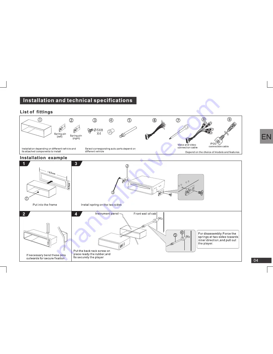 Peiying Exclusive PY9904 User Manual Download Page 5