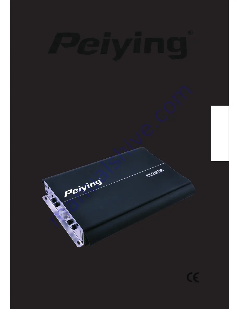 Peiying PY-C4B39R Owner'S Manual Download Page 1