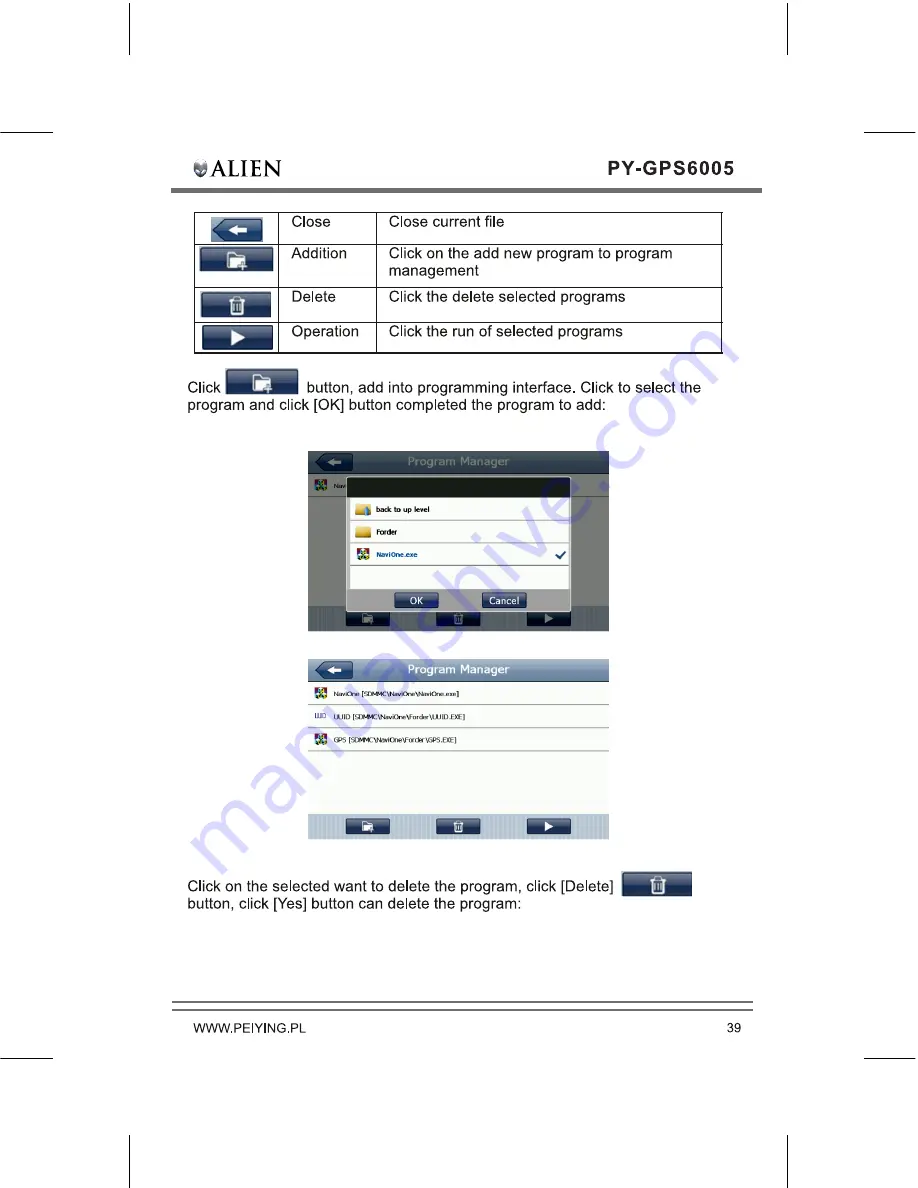 Peiying PY-GPS6005 Alien User Manual Download Page 41