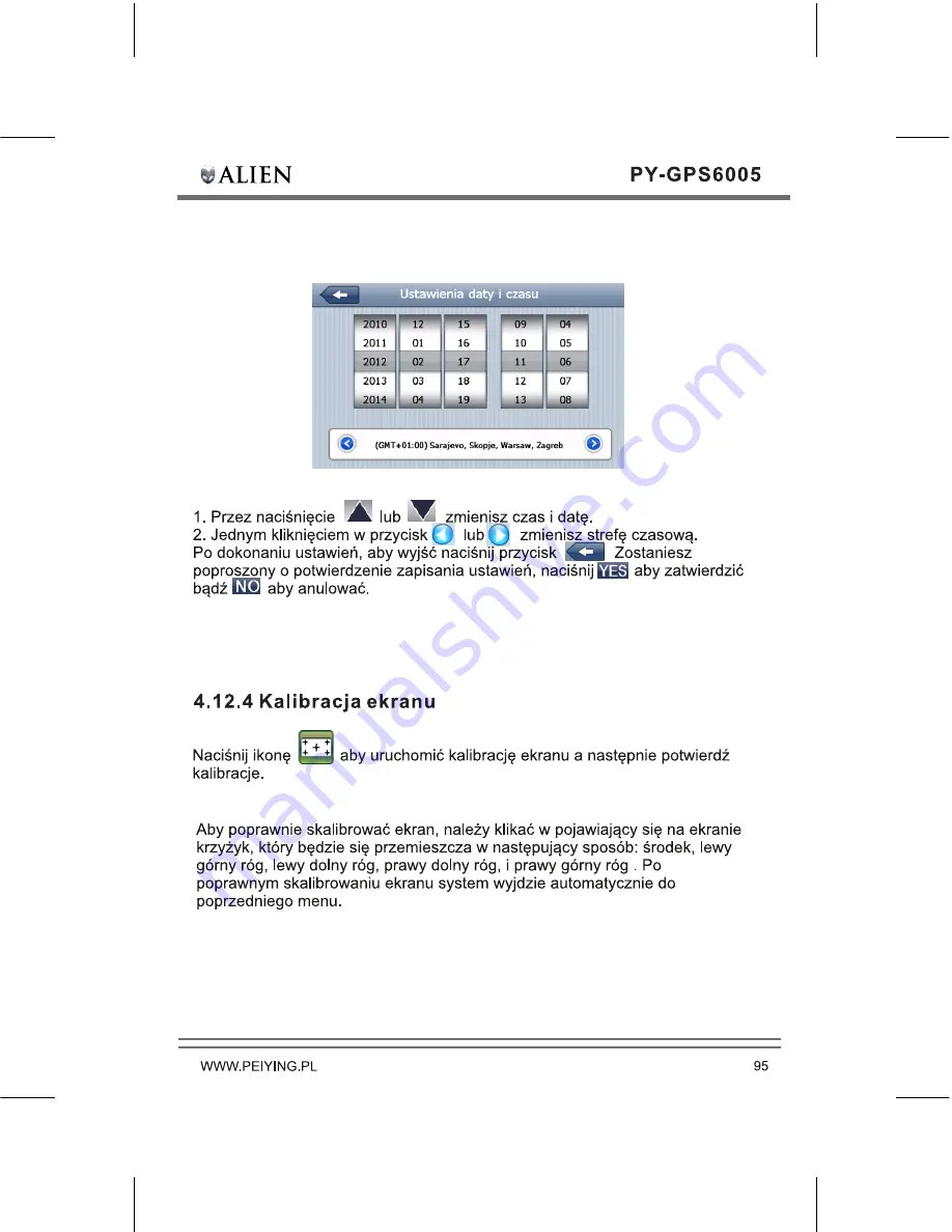 Peiying PY-GPS6005 Alien Скачать руководство пользователя страница 97