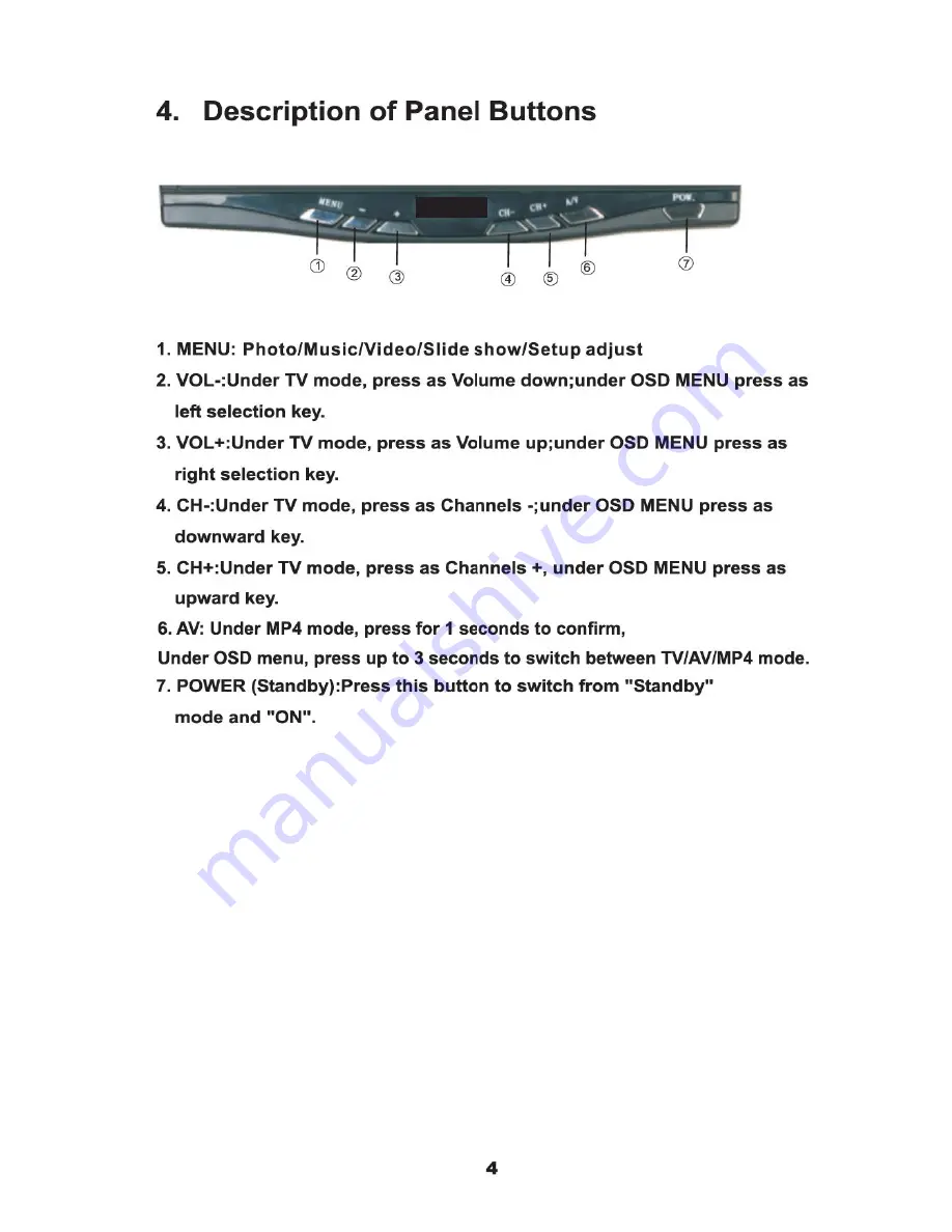 Peiying PY-HR7889 User Manual Download Page 5