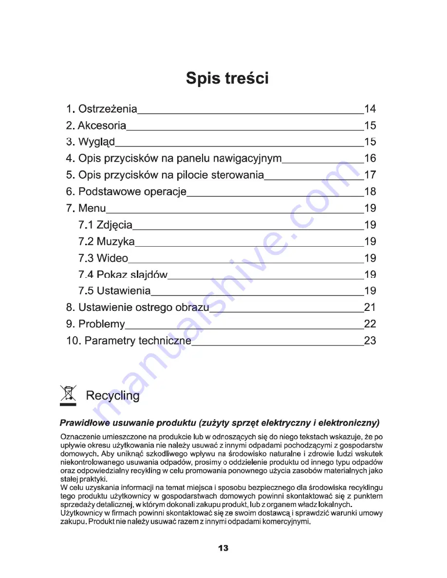 Peiying PY-HR7889 User Manual Download Page 14