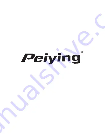 Peiying URZ0465 Owner'S Manual Download Page 40