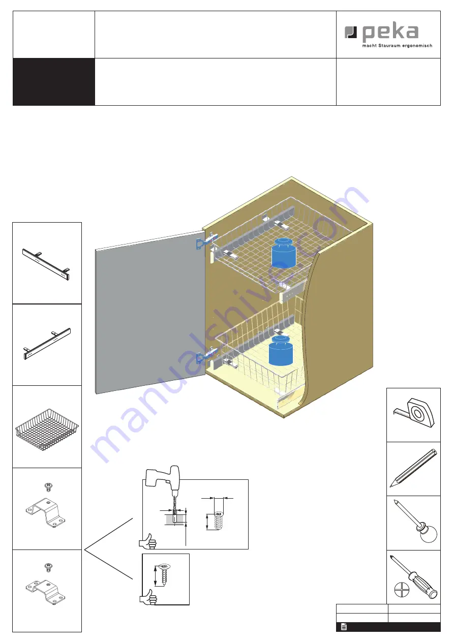 Peka Kobra Plus 140 Assembly Instruction Download Page 1