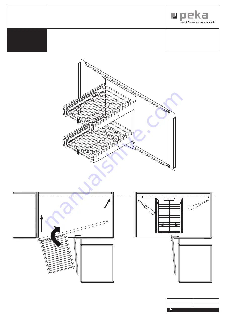 Peka Magic Corner Comfort 300.0580 Series Скачать руководство пользователя страница 7