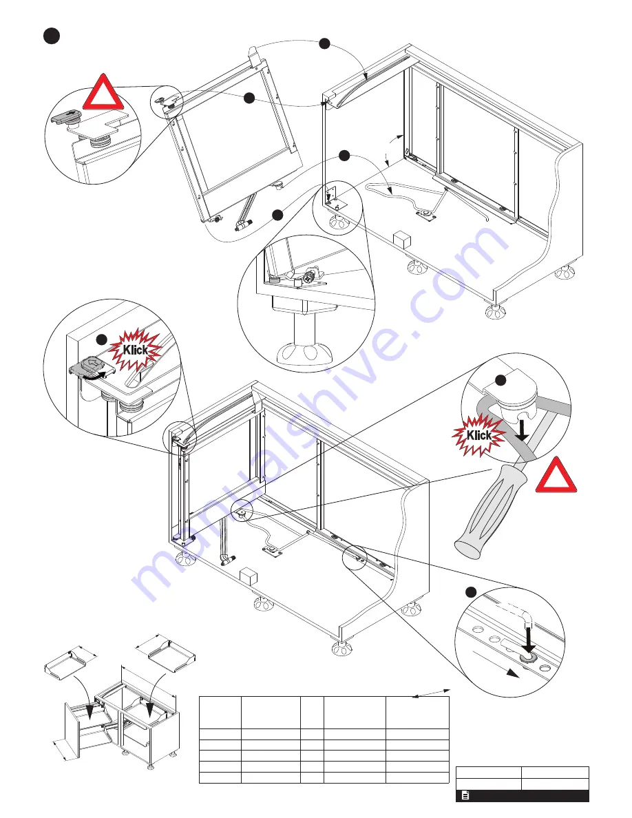 Peka Magic Corner Standard Assembly Instruction Manual Download Page 5