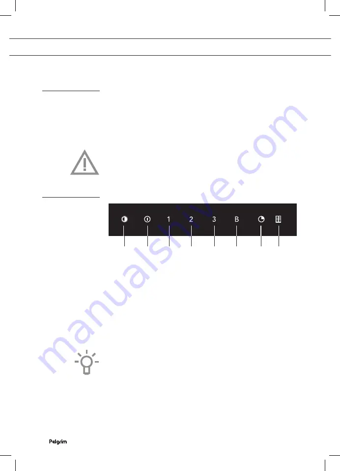 Pelgrim BSS670RVS Instructions For Use Manual Download Page 12