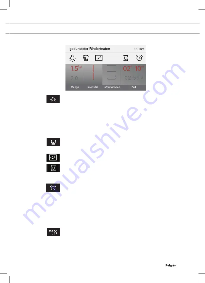 Pelgrim MAC714RVS Instructions For Use Manual Download Page 21