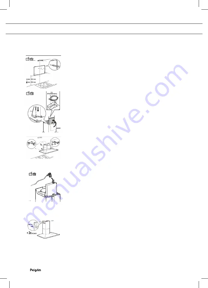 Pelgrim MSK630 Instructions For Use Manual Download Page 12