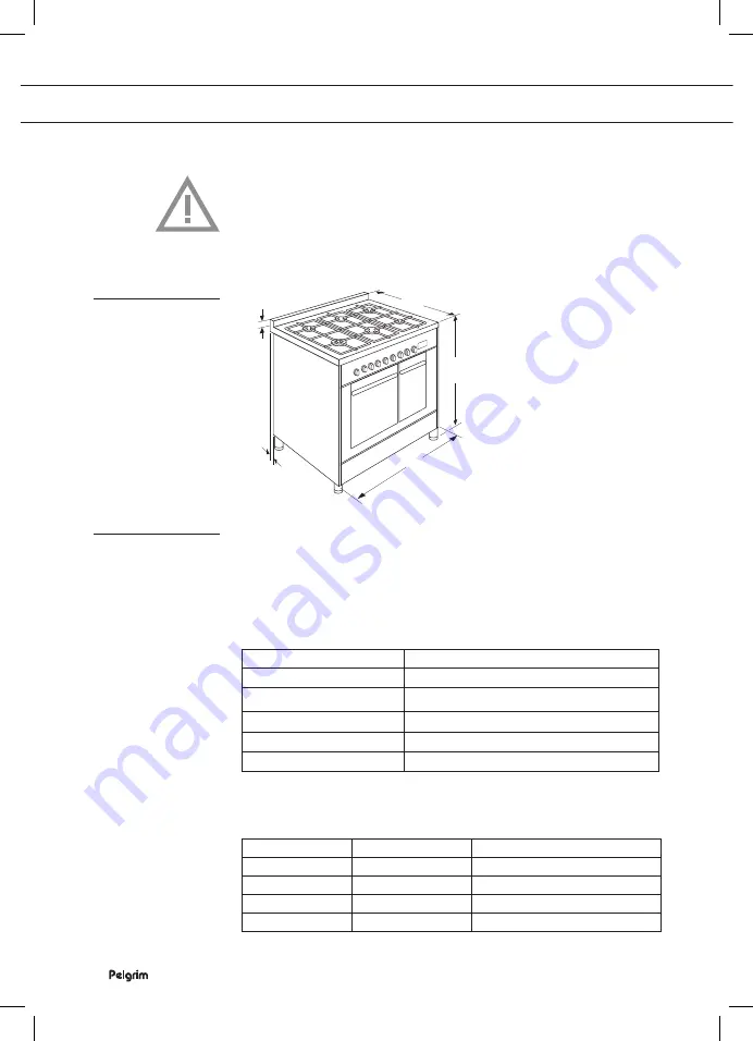 Pelgrim NF970MAT Manual Download Page 64