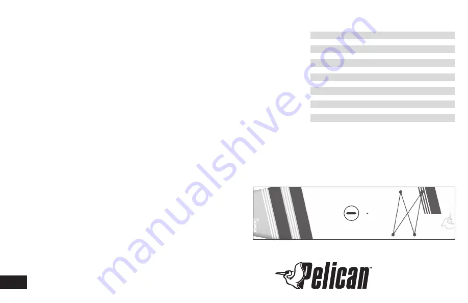 Pelican SUP SOFT TOP Owner'S Manual Download Page 18