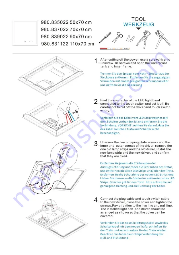 pelipal 980.835022 Instruction Manual Download Page 15