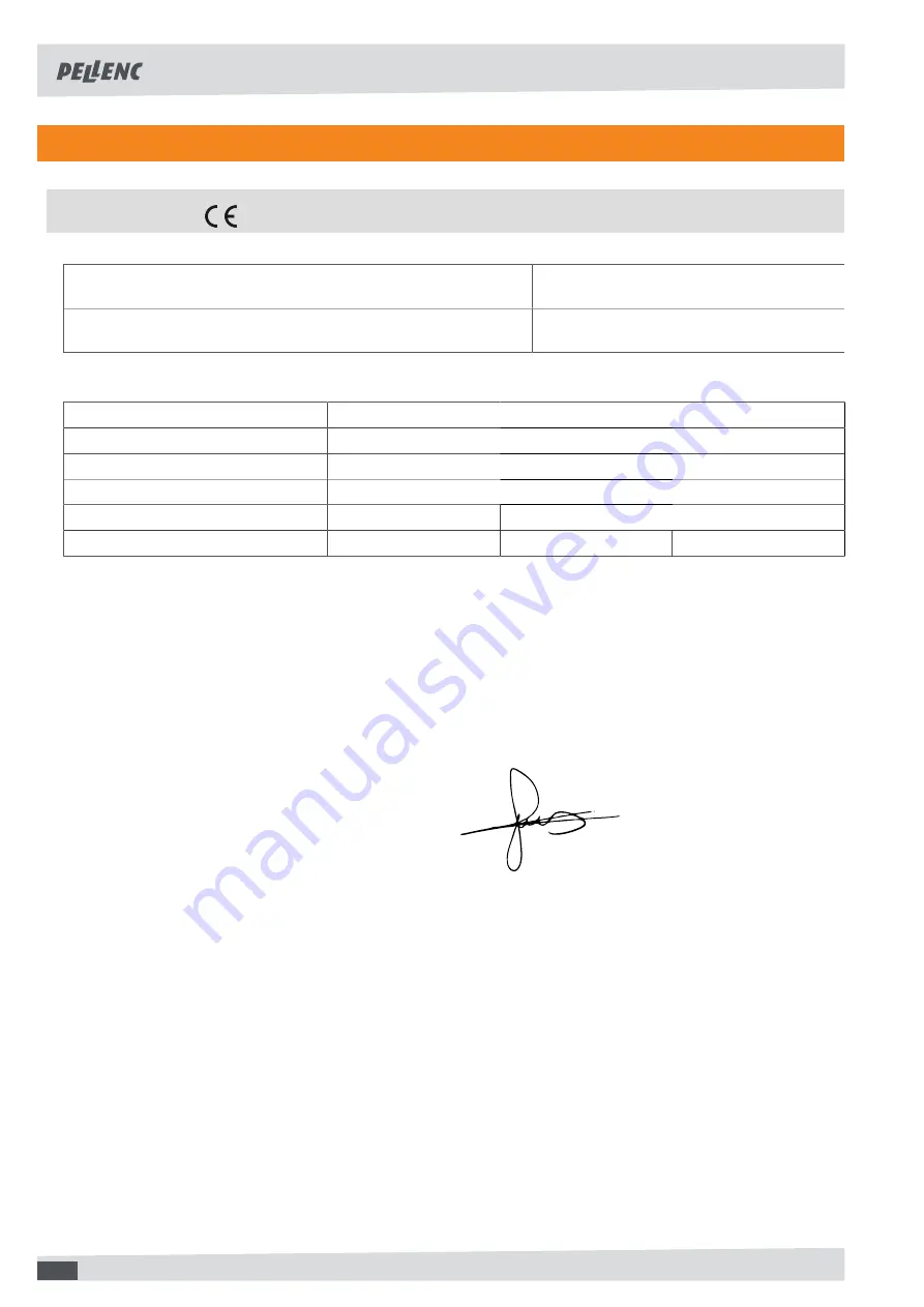 pellenc Olivion Power 48 P230 + DUO Olivion head Operating Instructions Manual Download Page 34