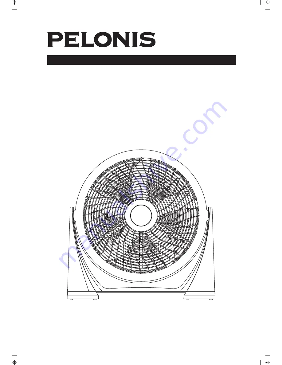 Pelonis FB50-17H Owner'S Manual Download Page 1