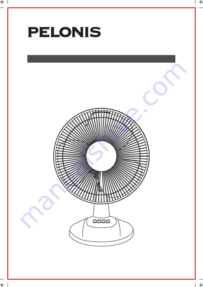 Pelonis FT30-8MBBV Instruction Manual Download Page 8