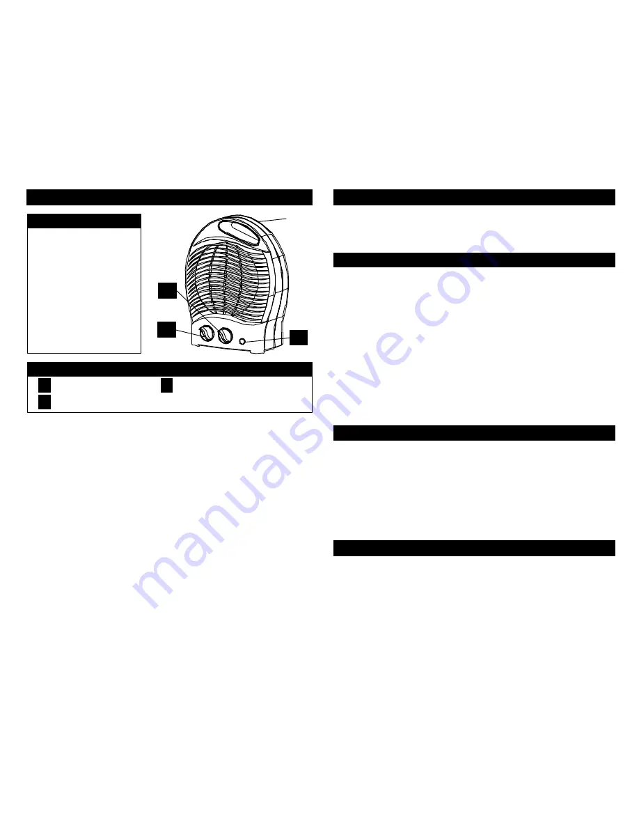 Pelonis HB-215T Owner'S Manual Download Page 2