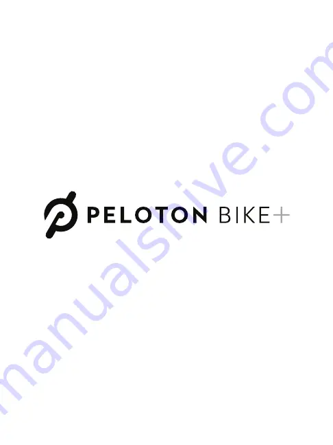 Peloton Bike+ Скачать руководство пользователя страница 1