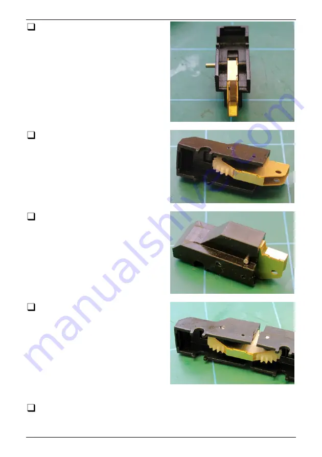 PenBits Bachmann Class 66 Assembly Instructions Manual Download Page 32