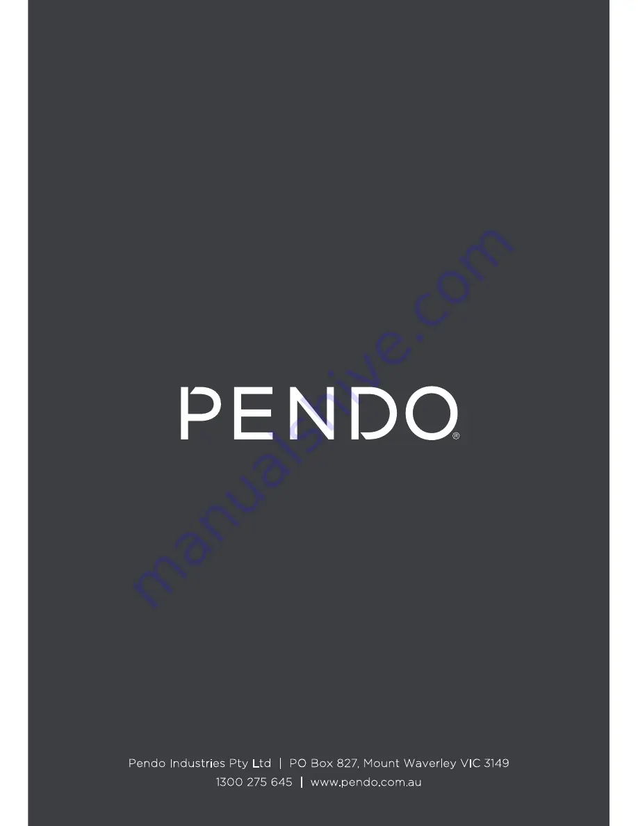 Pendo PENDOPAD 8 PNDPPW81QC8BLK Скачать руководство пользователя страница 13