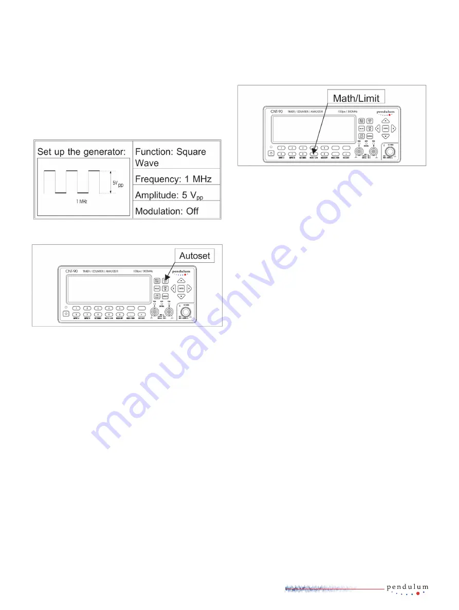 Pendulum CNT-90 Getting Started Manual Download Page 11