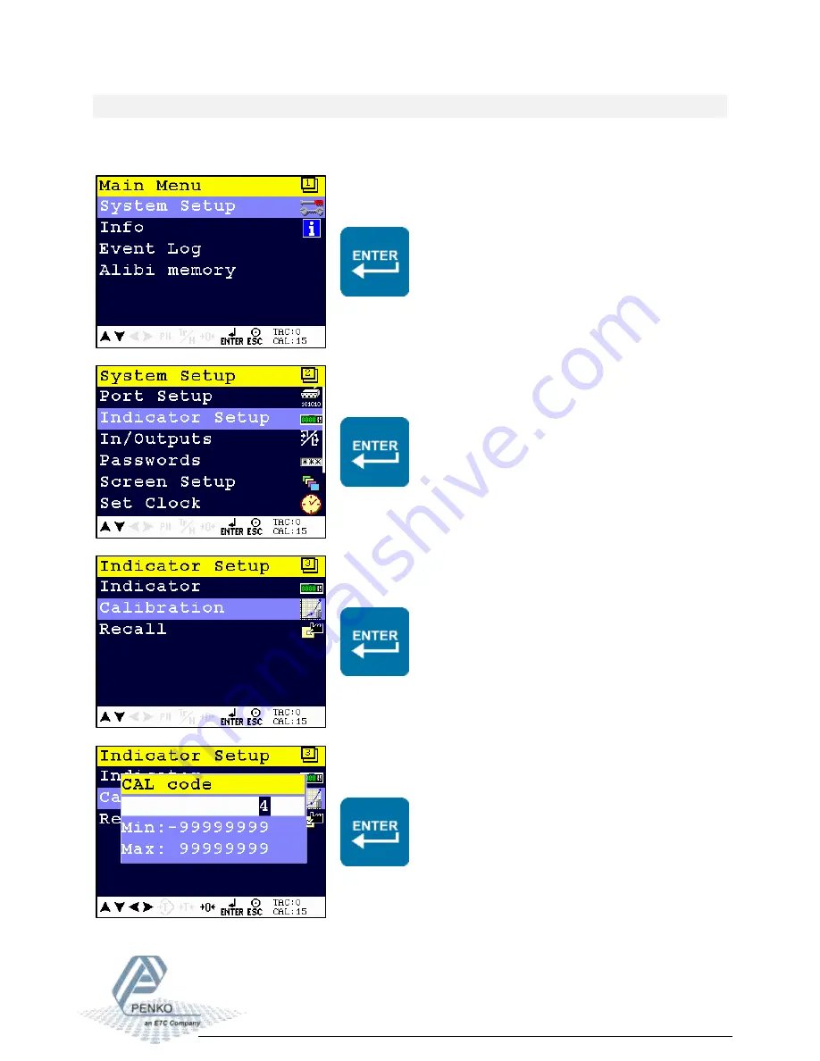 PENKO 1020 FMD Manual Download Page 43