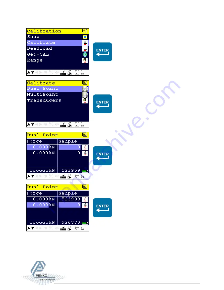 PENKO 1020 FMD Manual Download Page 44