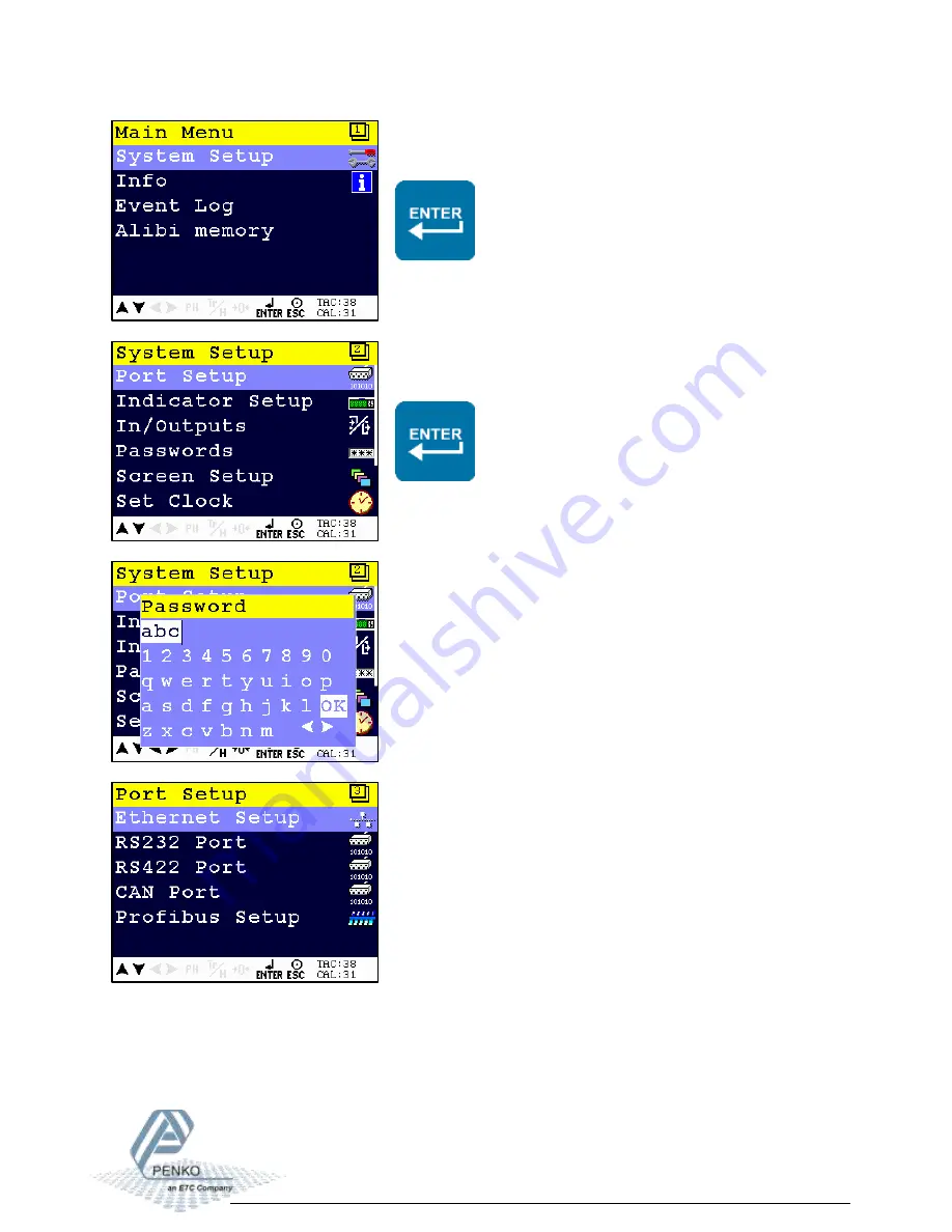 PENKO 1020 FMD Manual Download Page 74