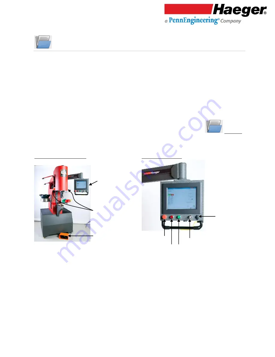 PennEngineering Haeger 824 WindowTouch-4e Operation Manual Download Page 66