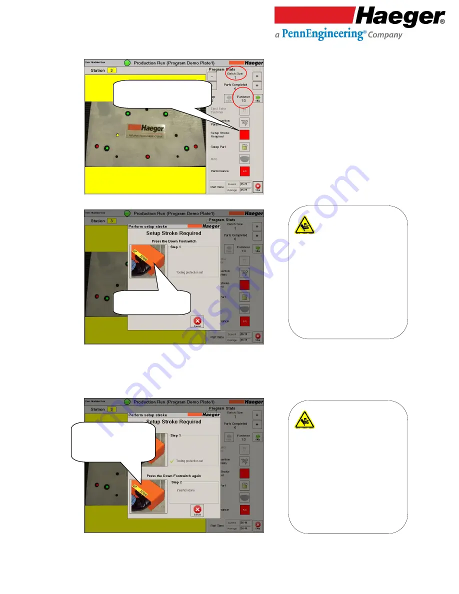 PennEngineering Haeger 824 WindowTouch-4e Operation Manual Download Page 106