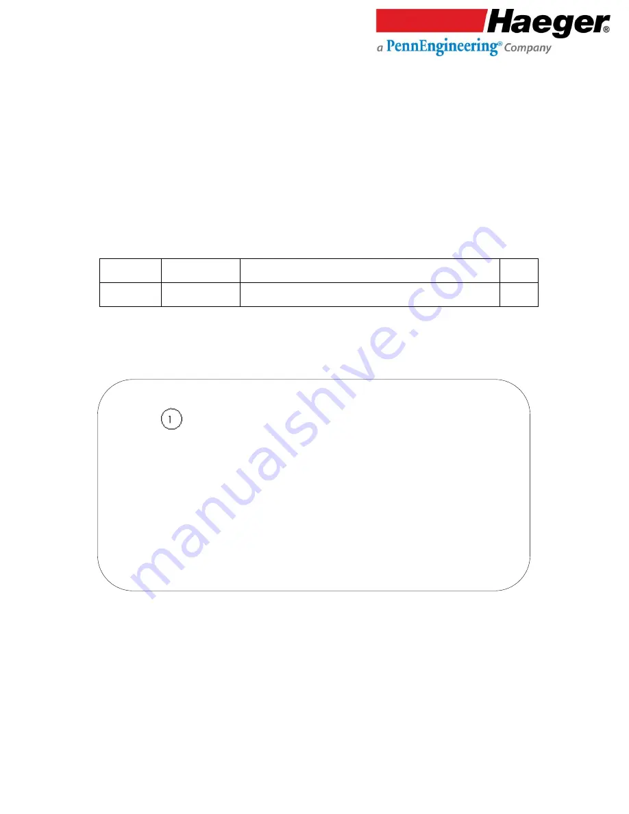 PennEngineering Haeger 824 WindowTouch-4e Operation Manual Download Page 135