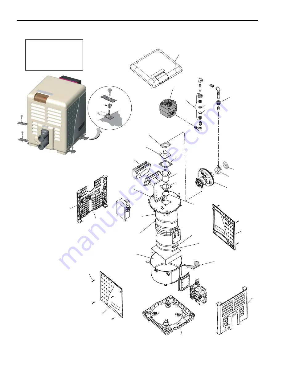 Pentair Pool Products 175K BTU Operations & Installation Manual Download Page 50