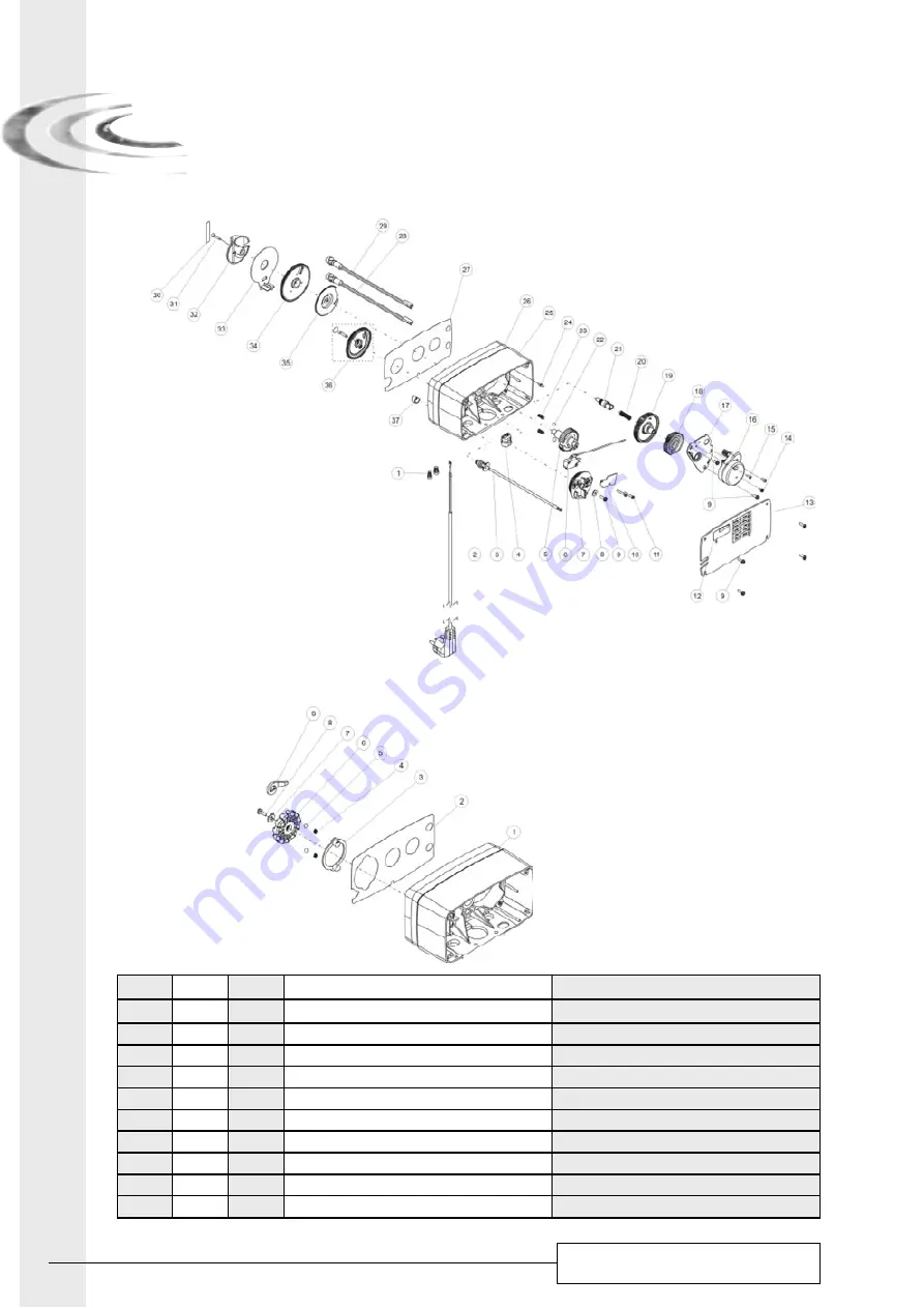 Pentair Pool Products Blaulain Recambios FLECK 4600 Service Manual Download Page 16