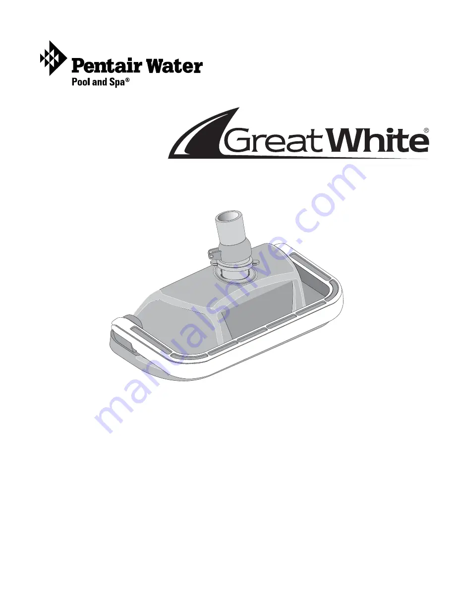 Pentair Pool Products GreatWhite GW9500 Скачать руководство пользователя страница 27