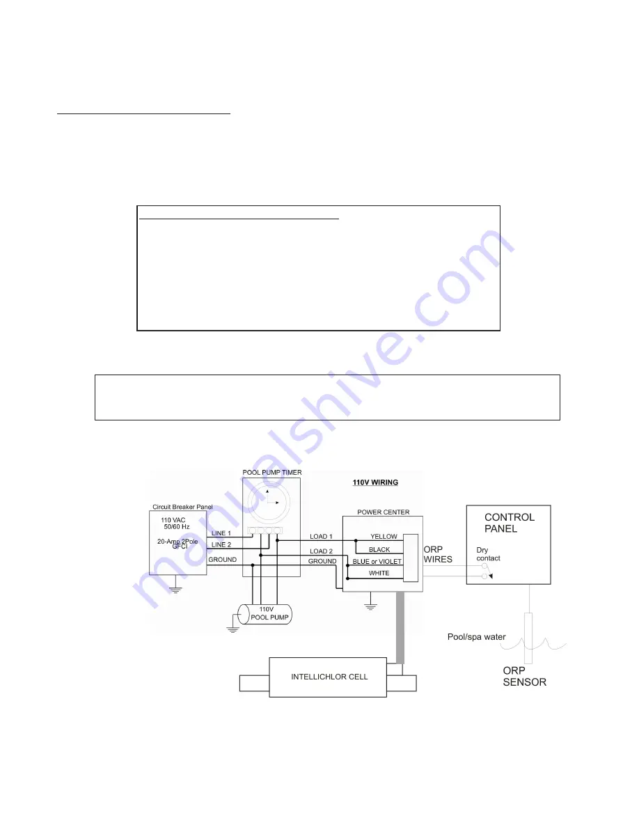 Pentair Pool Products IntelliChlor CIC60P Installation And User Manual Download Page 37