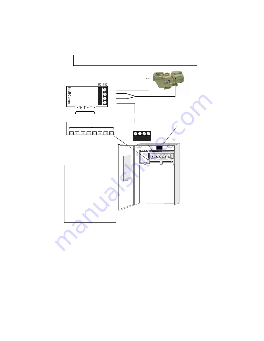 Pentair Pool Products IntelliComm II Installation And User Manual Download Page 13