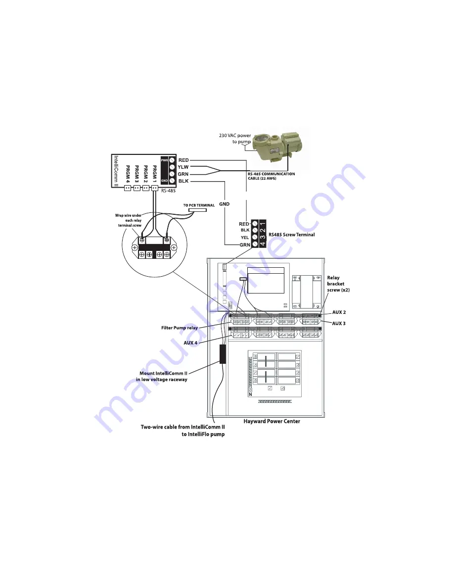 Pentair Pool Products IntelliComm II Installation And User Manual Download Page 15