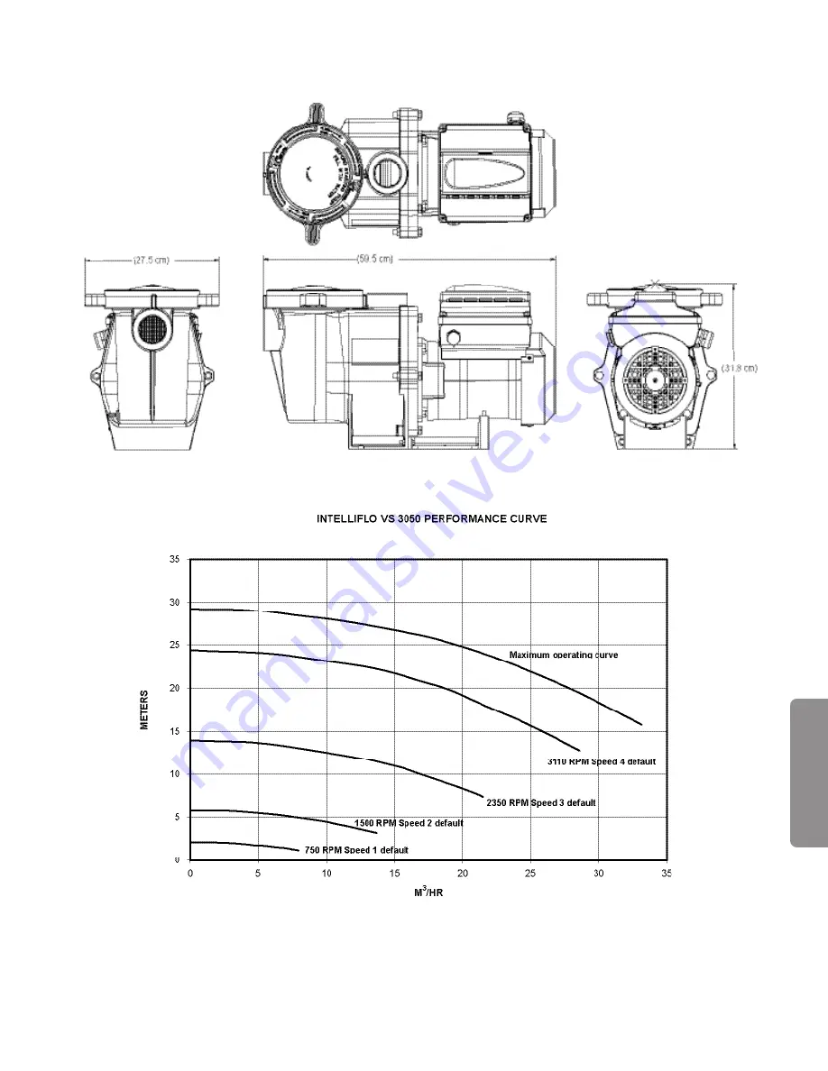 Pentair Pool Products INTELLIFLO VS-3050 Скачать руководство пользователя страница 127