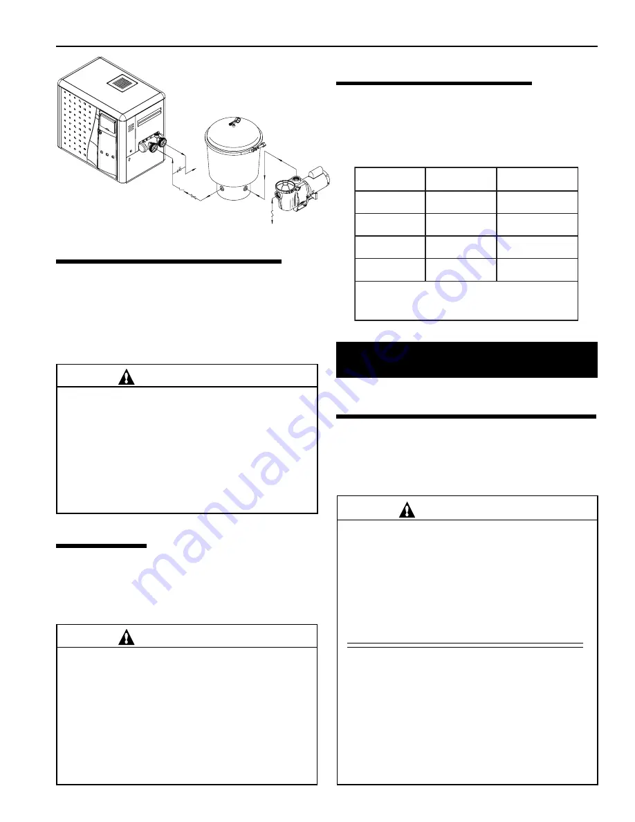 Pentair Pool Products MiniMax NT Series Operation & Installation Manual Download Page 43