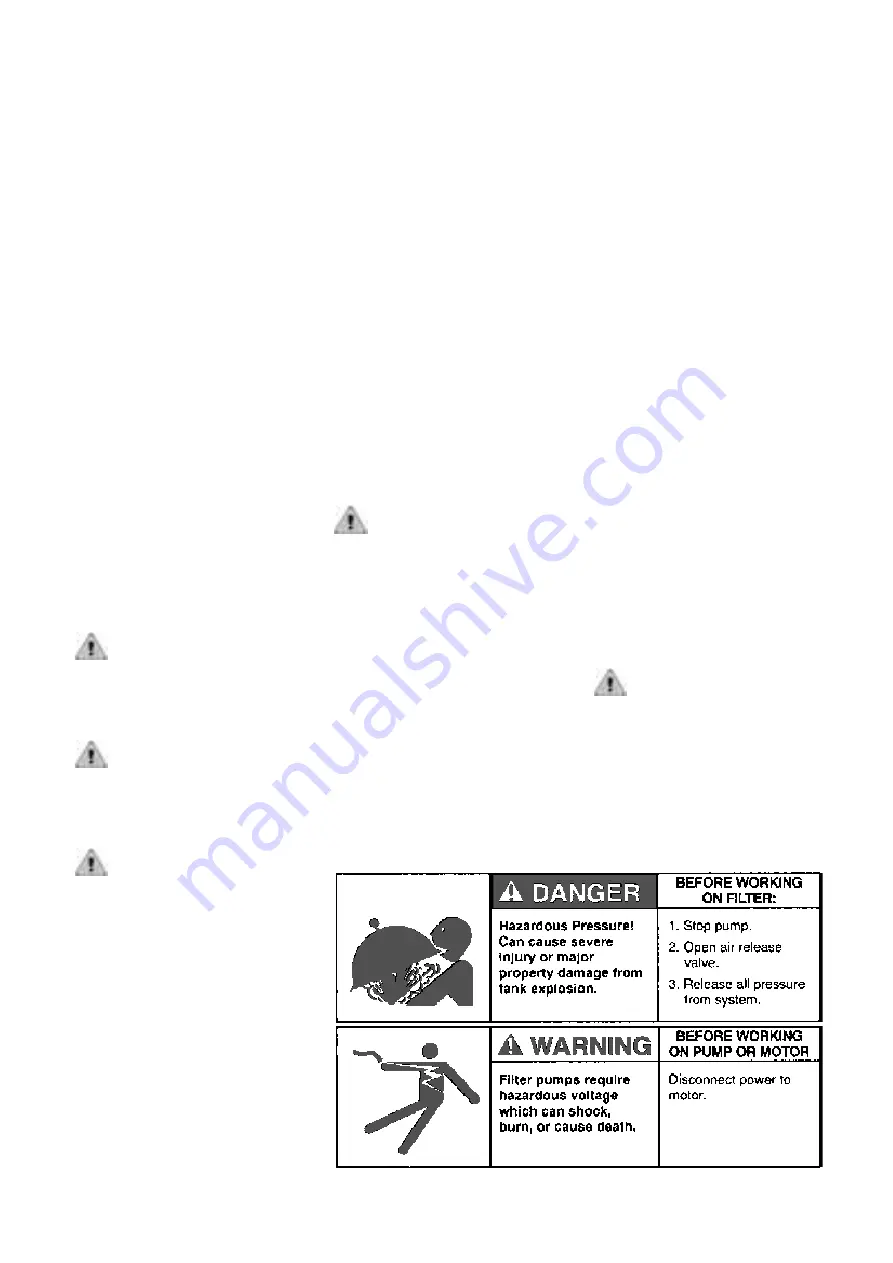 Pentair Pool Products POSI-CLEAR PXC 125 Скачать руководство пользователя страница 10