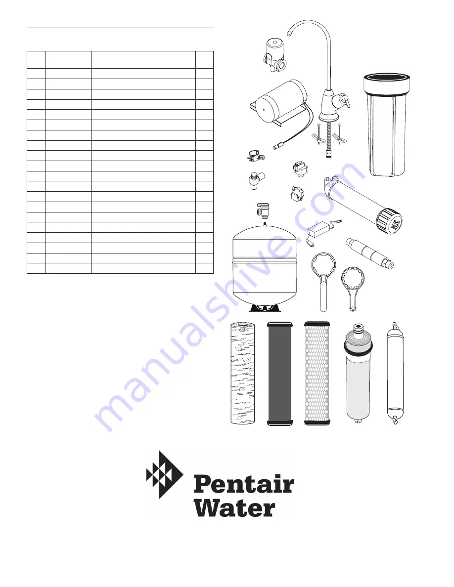 Pentair Pool Products RO-2600 Installation And Operation Manual Download Page 12