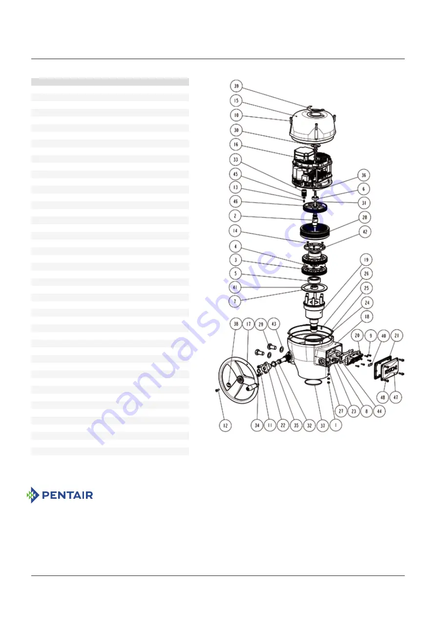 Pentair 063/E006 Installation And Maintenance Instructions Manual Download Page 28