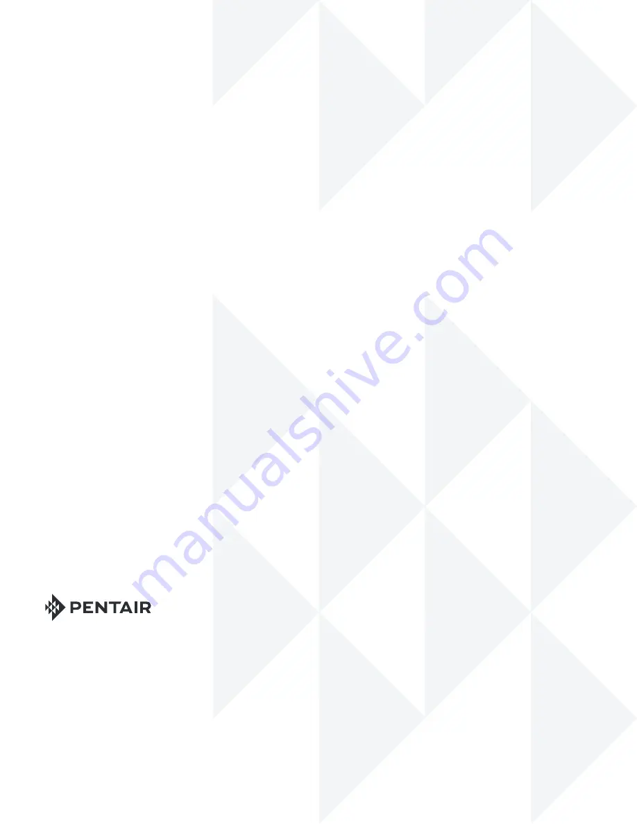 Pentair BIOSHIELD 522635 Installation And User Manual Download Page 16