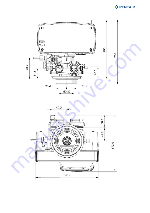 Pentair FLECK 4600 SXT Installer Manual Download Page 16