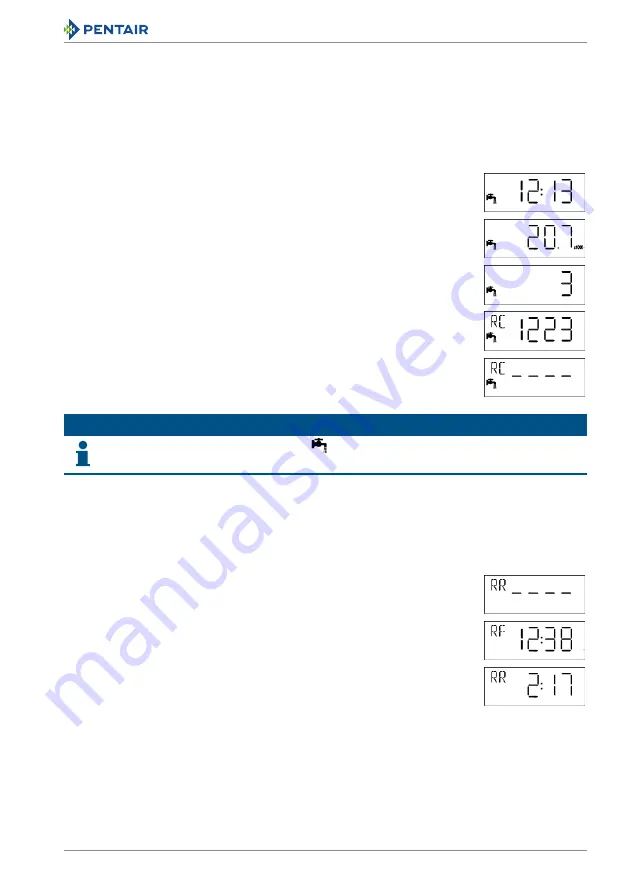 Pentair FLECK 4600 SXT Скачать руководство пользователя страница 65