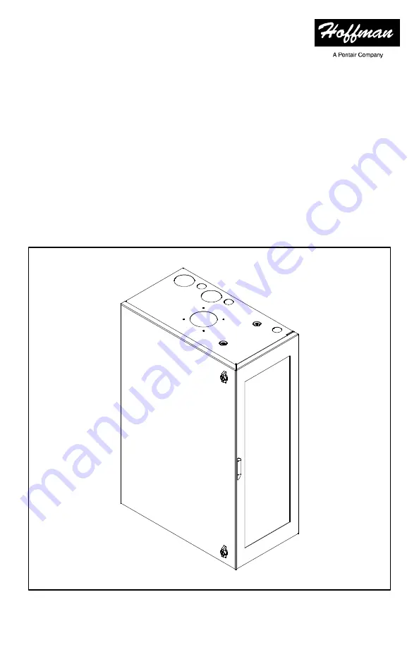 Pentair Hoffman L-BOX DBL242412G Manual Download Page 1