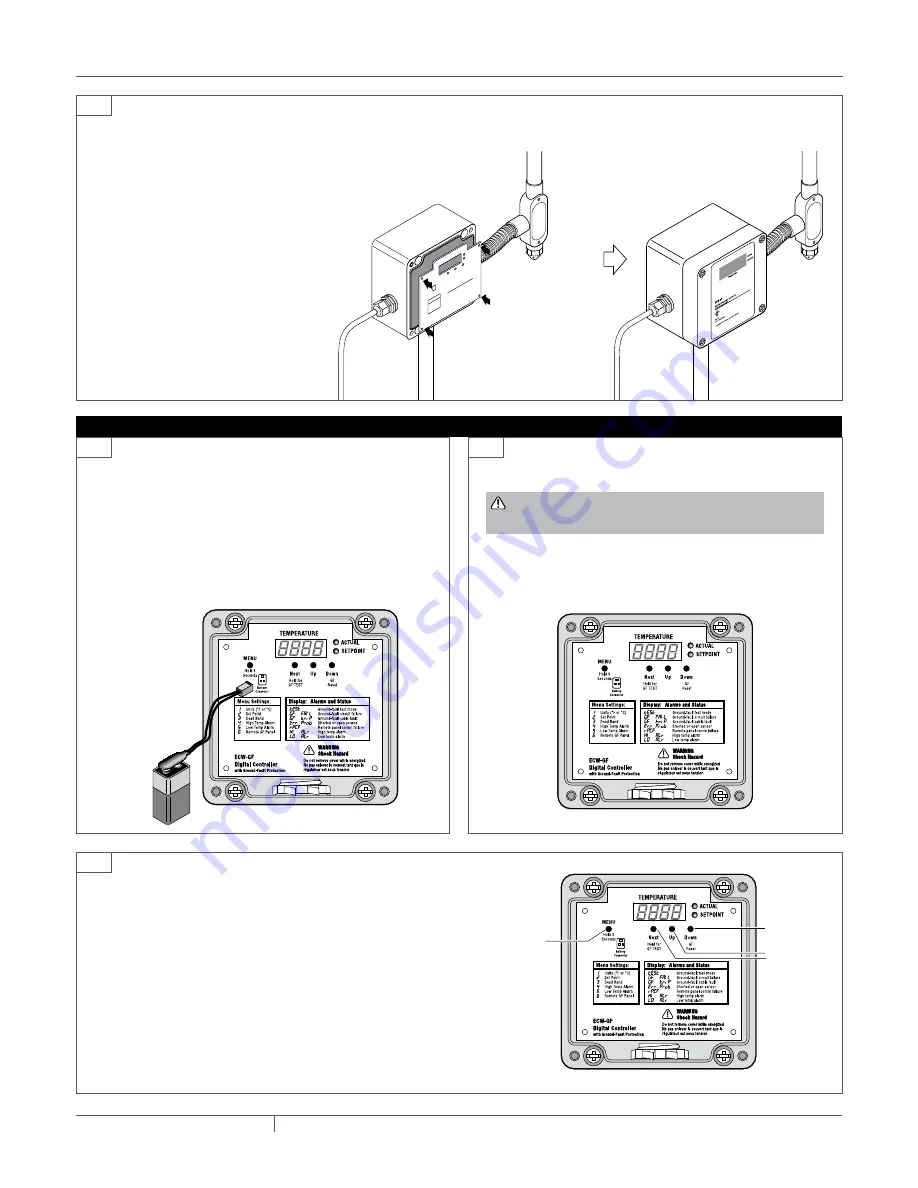 Pentair Raychem ECW-GF Installation Instructions Manual Download Page 5