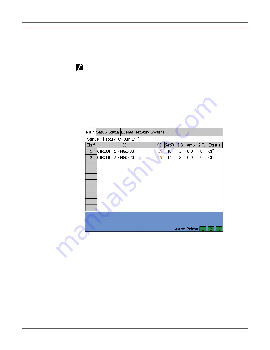 Pentair raychem ngc-30/uit2 Programming Manual Download Page 12